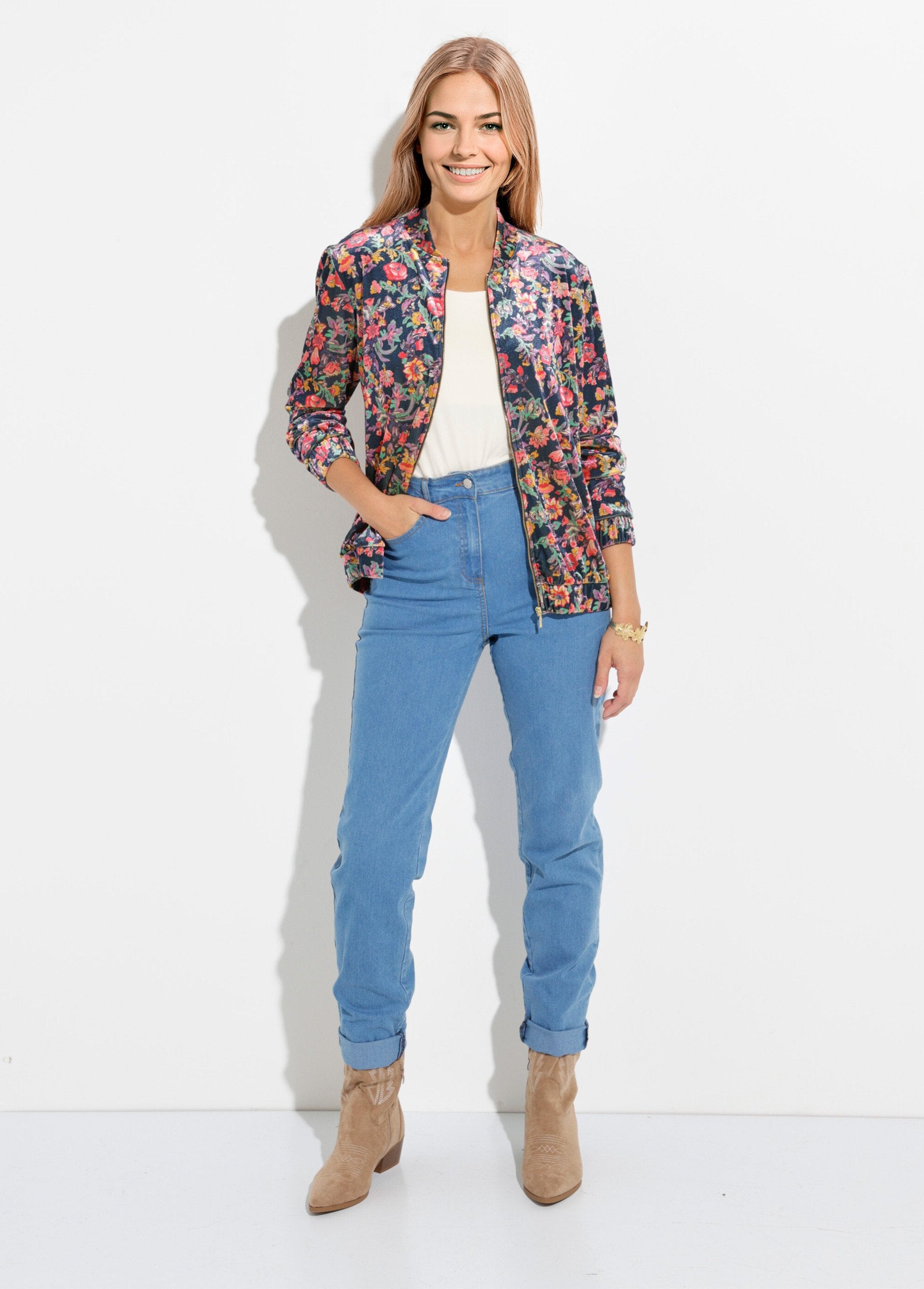 Floral_velvet_zip-up_bomber_jacket_Navy_and_pink_SF1_slim