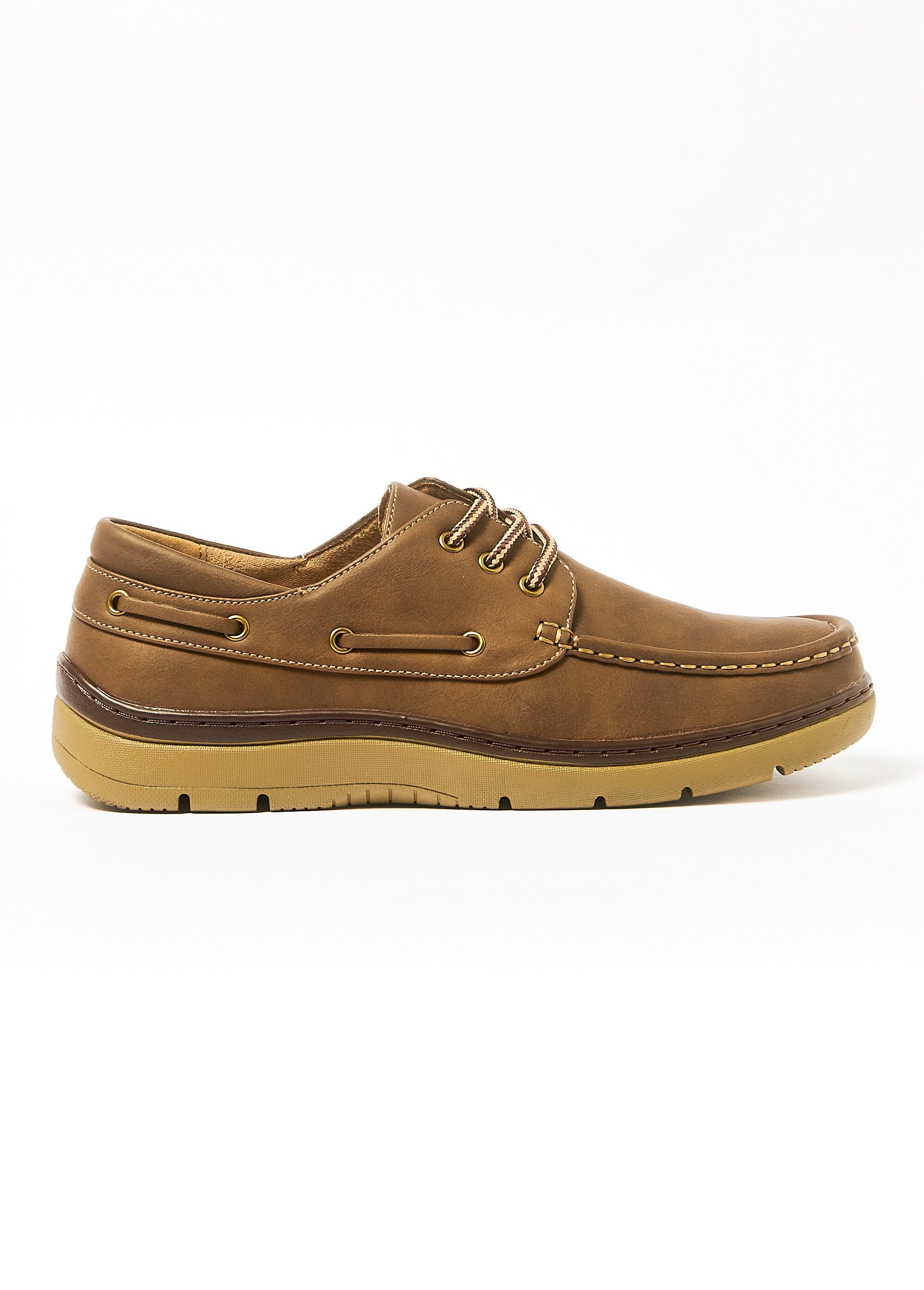Lace-up_boat_shoes,_faux_leather_camel_DR1_slim