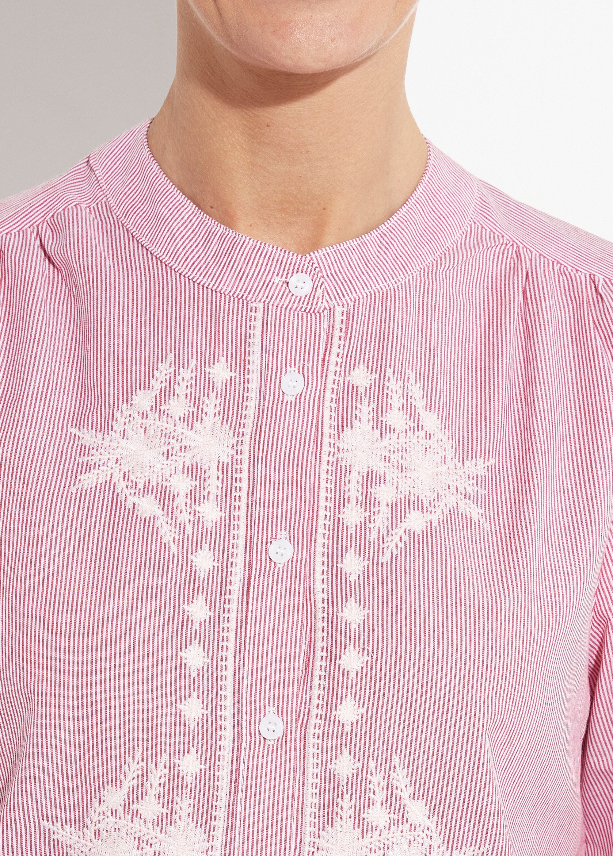Striped_blouse_with_round_neck_and_embroidery_Red_DE1_slim