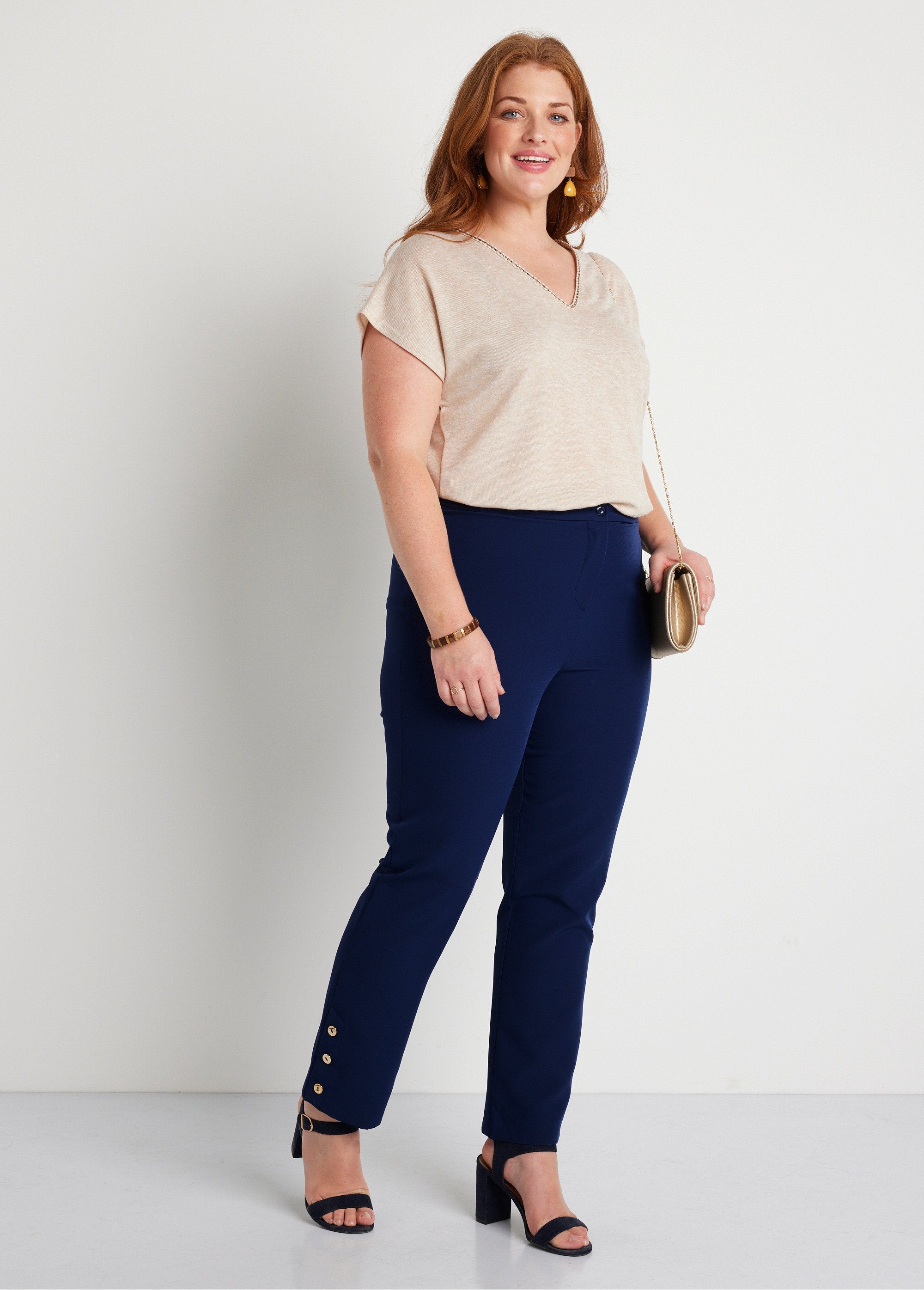 Plain_7/8_straight_wrinkle-free_trousers_Navy_blue_SF1_curvy