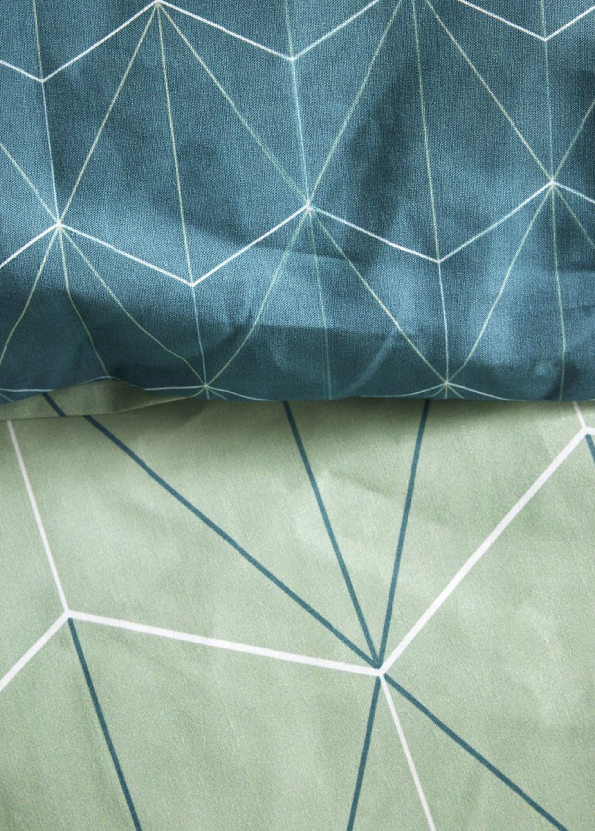 Pure_cotton_bedding_set,_260_x_240cm,_diamond_pattern_Pastel_green_DE1_slim