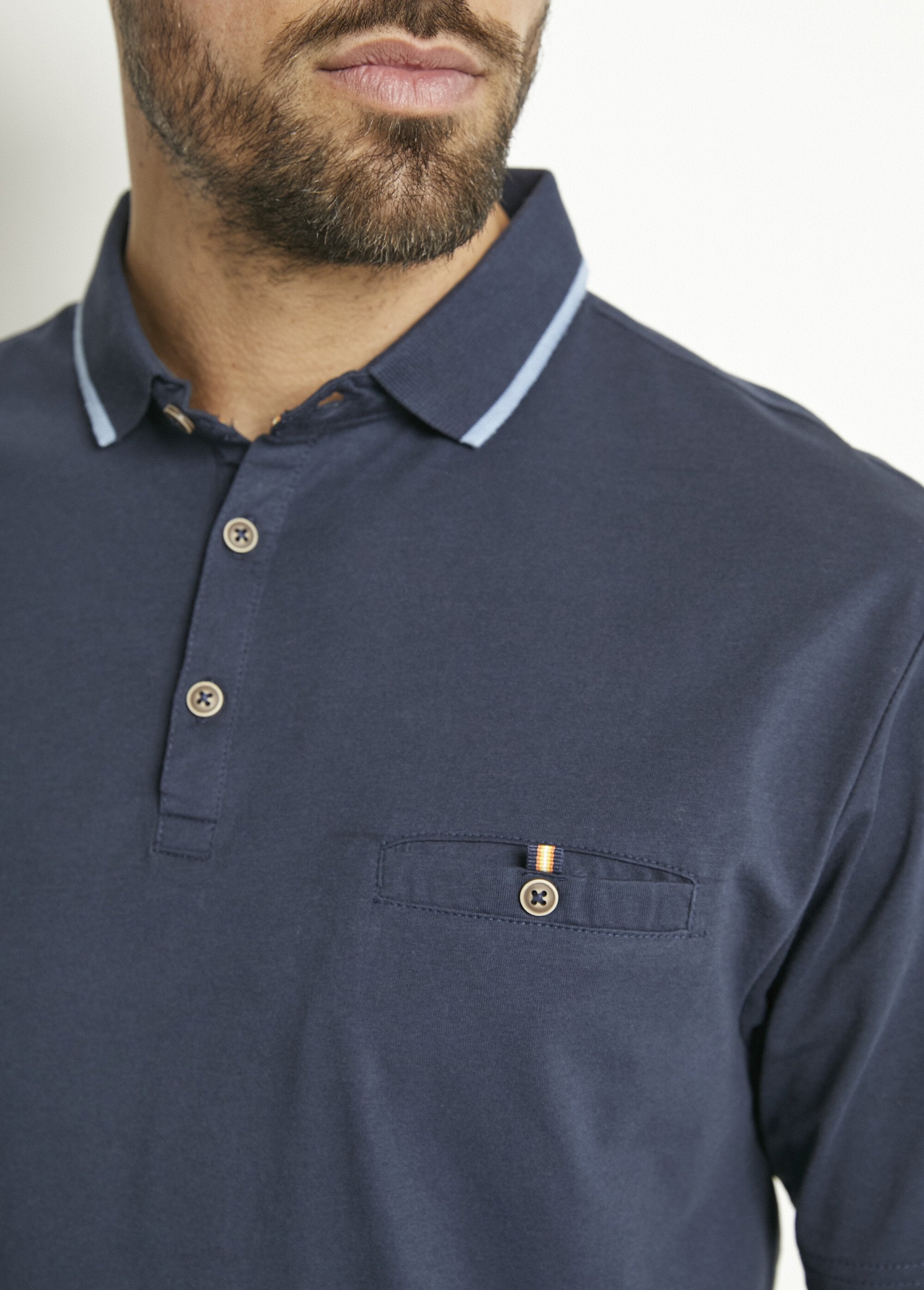 Plain_jersey_knit_polo_shirt_with_two-tone_cotton_collar_Marine_DE1_slim