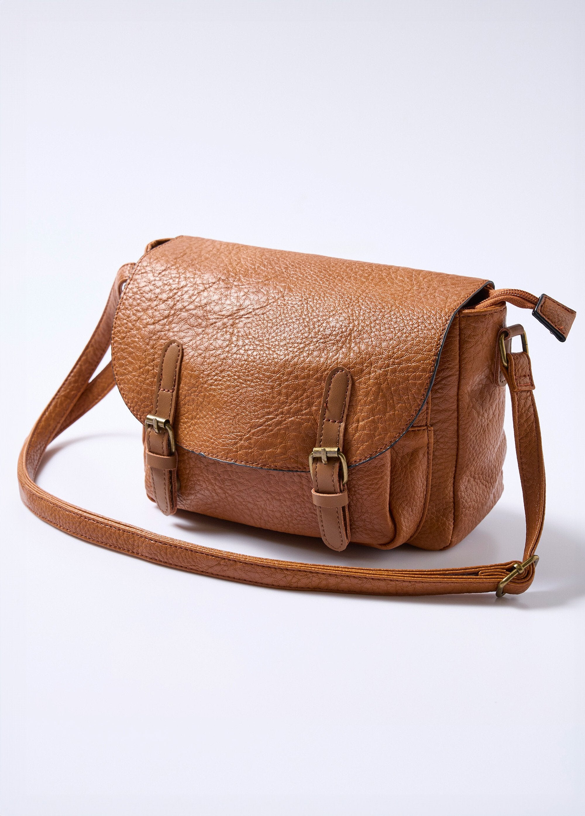 Faux_leather_satchel_bag_with_shoulder_strap_camel_FA1_slim