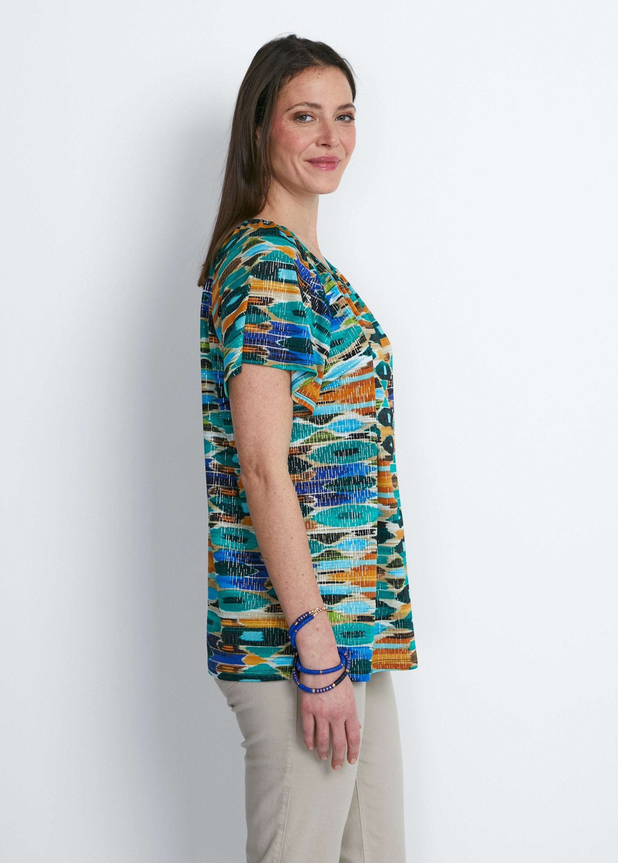 Tee-shirt_long_manches_courtes_raglan_Vert_et_ocre_DR1_slim