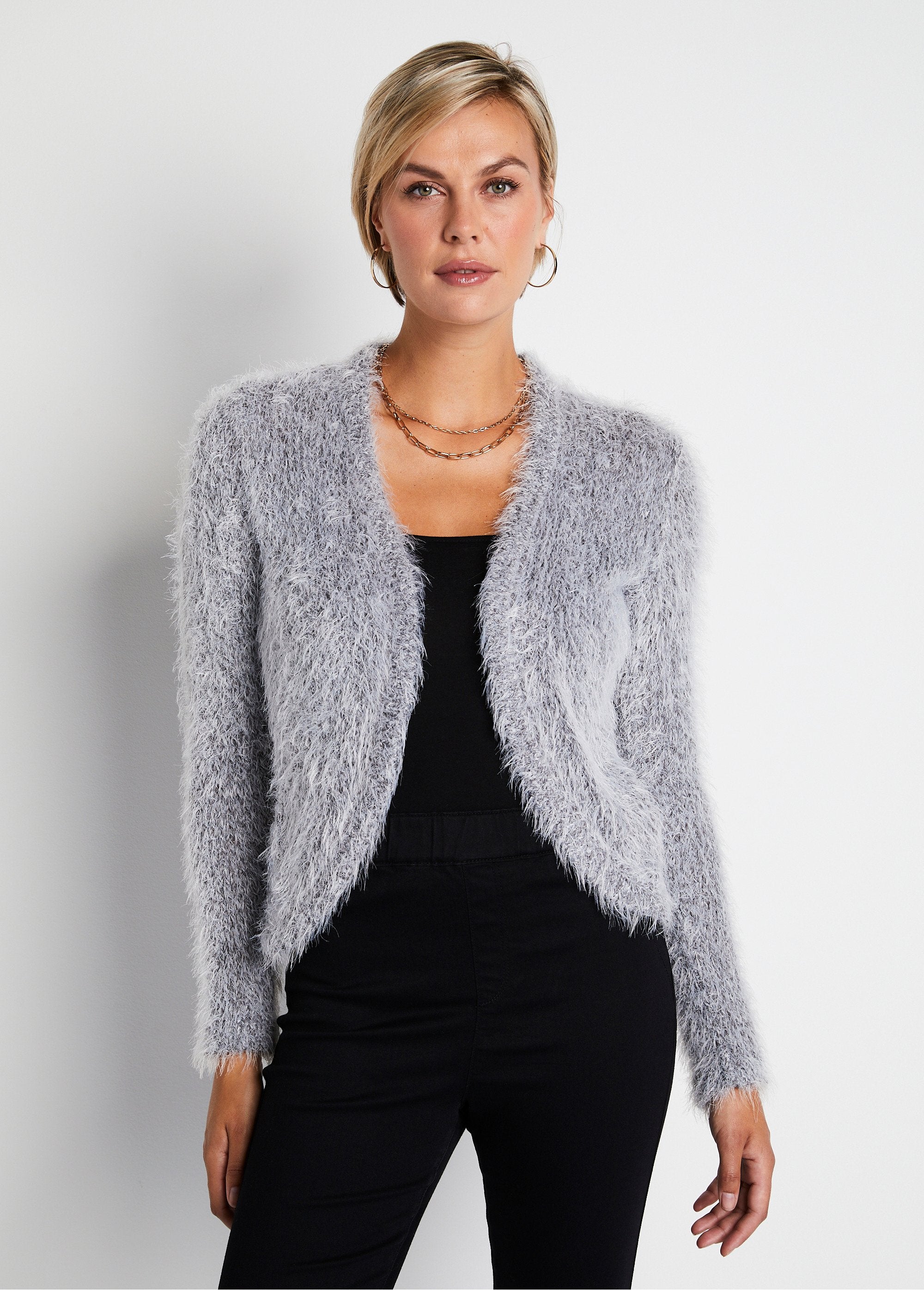 Short_hairy_effect_knit_bolero_cardigan_Money_FA1_slim