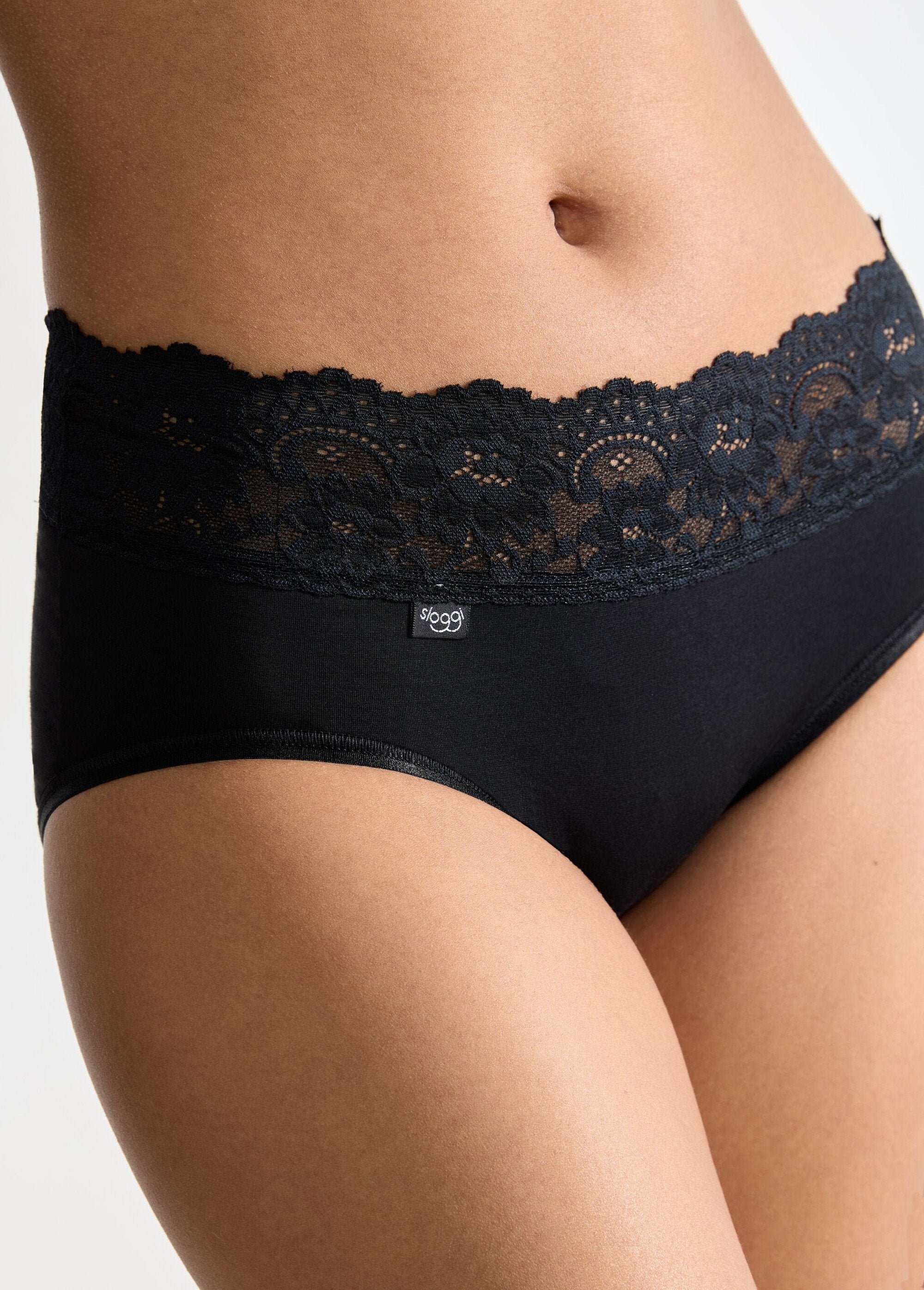 Sloggi®_-_High_midi_briefs_with_lace_Black_DE1_slim