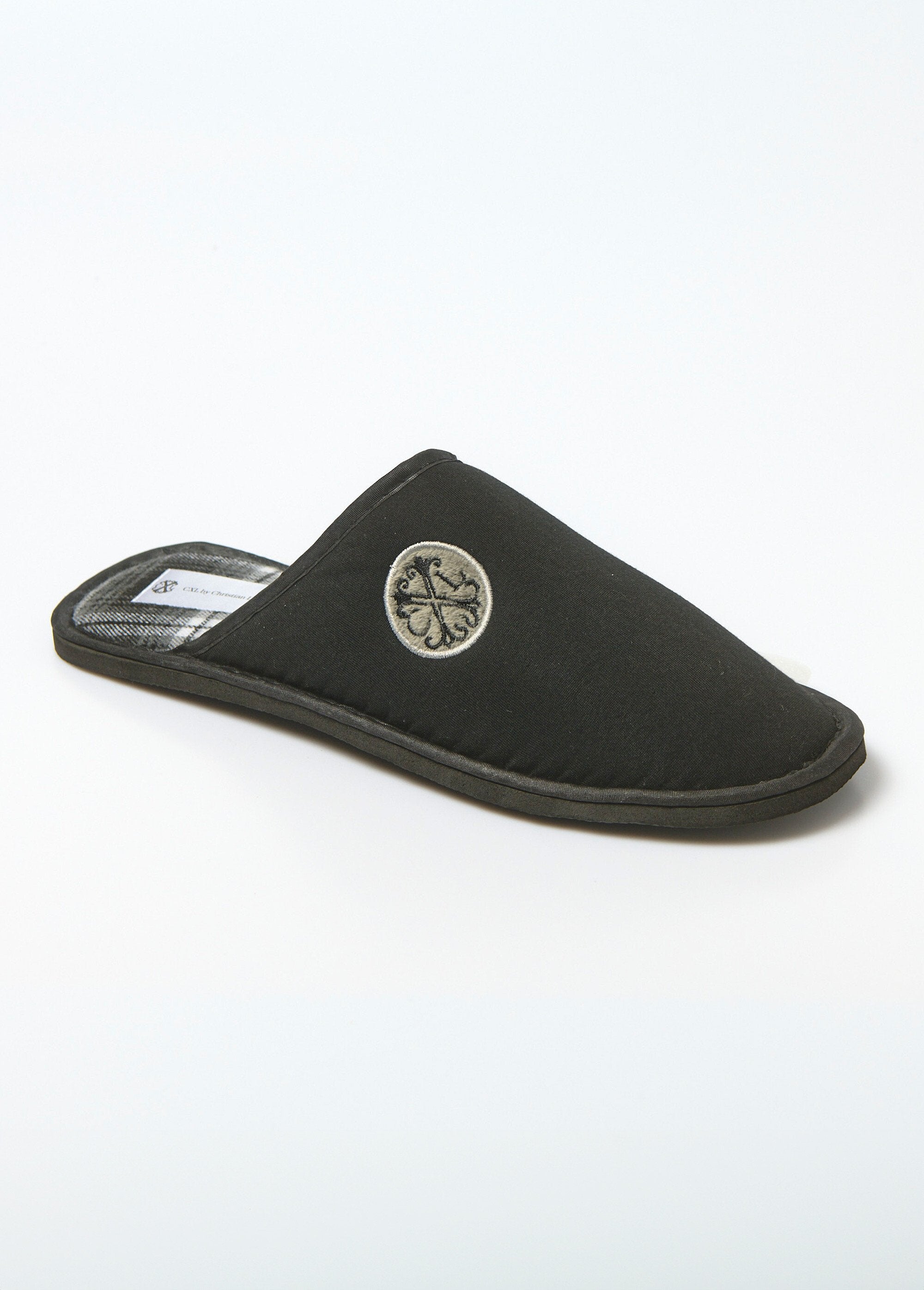 Chaussons_mules_chic_logo_Noir_FA1_slim