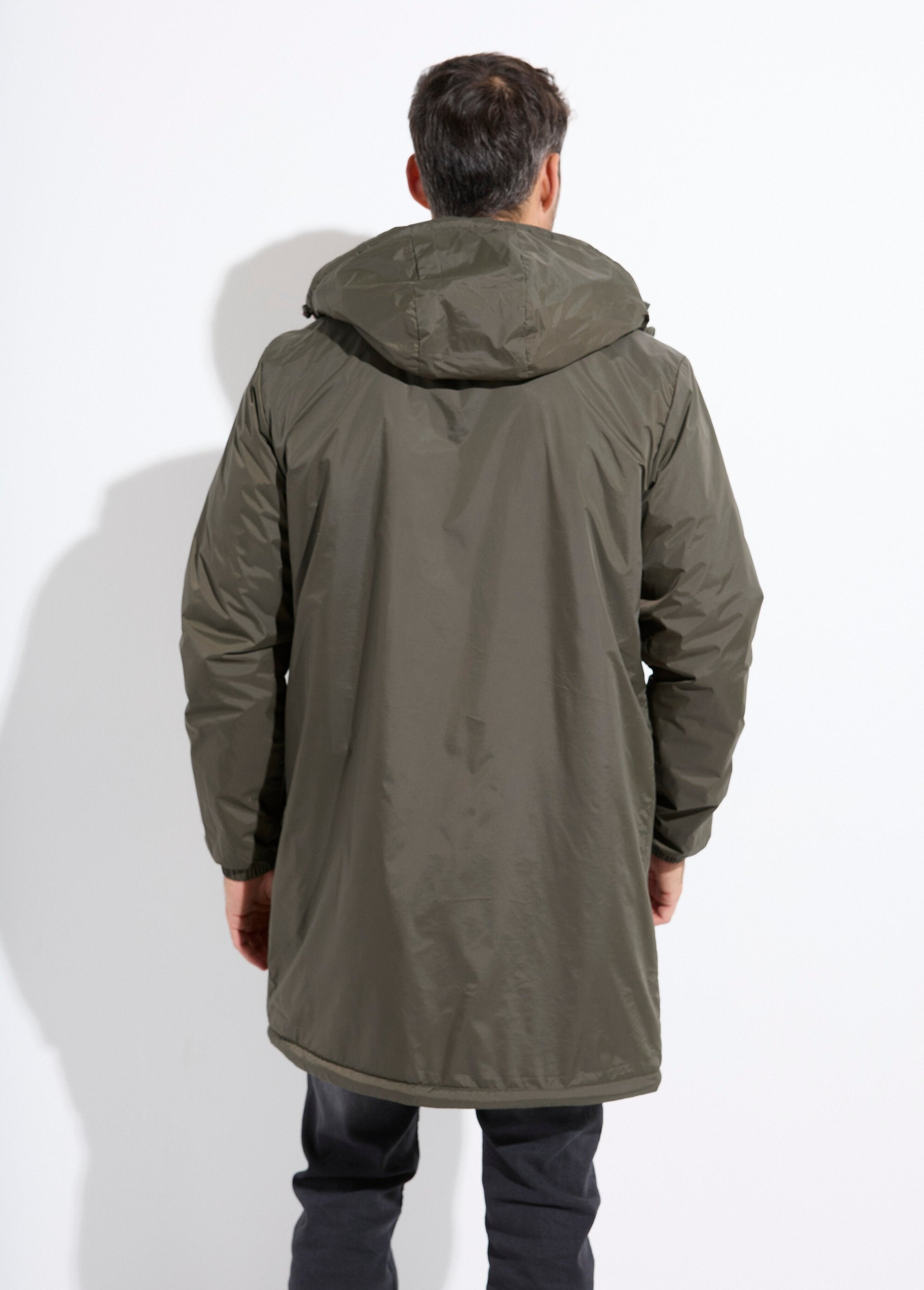 Parka_longue_chaude_fourrée_déperlante_Kaki_et_ecru_DO1_slim