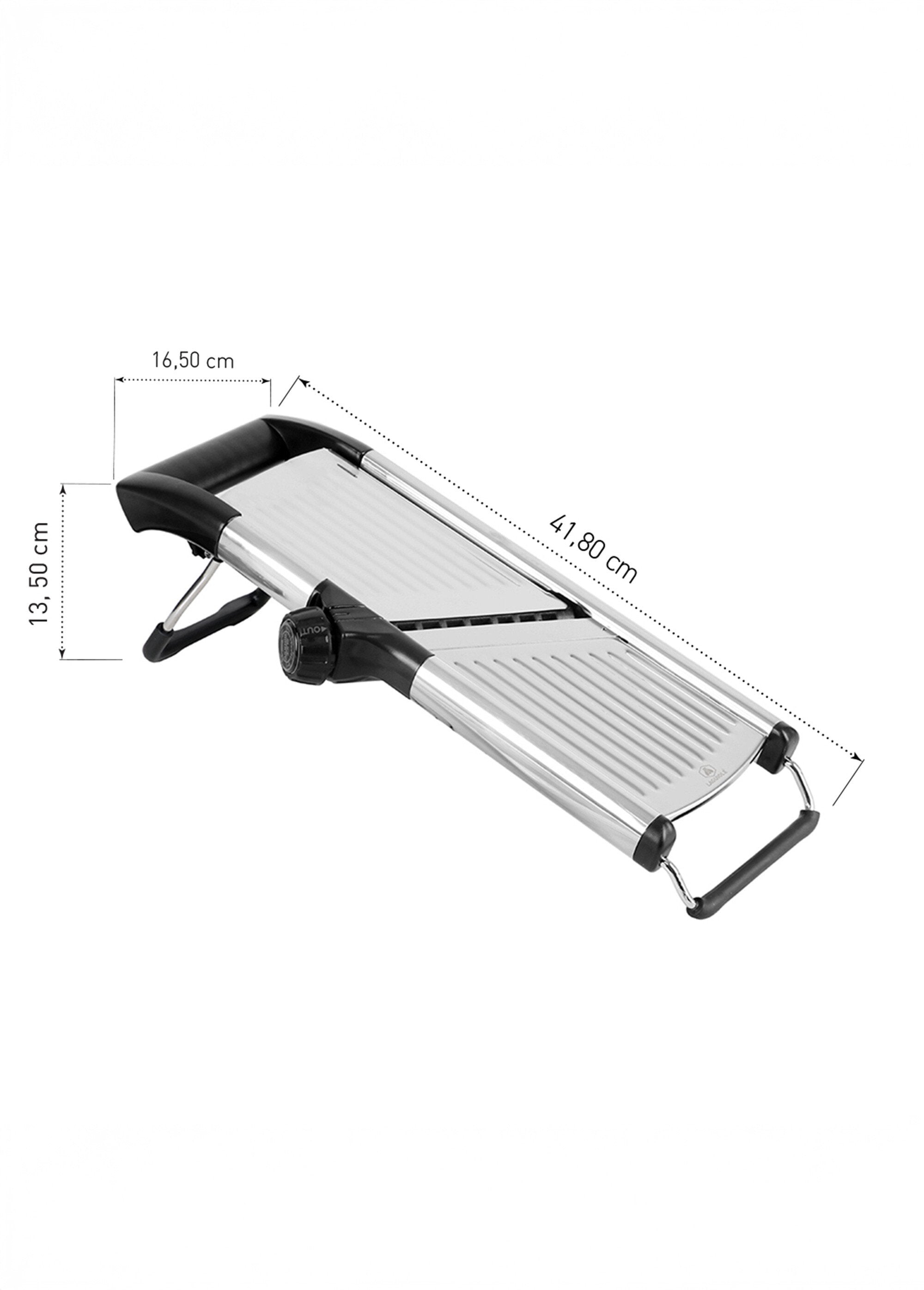 Mandoline_pro_inox_5_lames_+_gants_protection_Noir_et_gris_DE2_slim