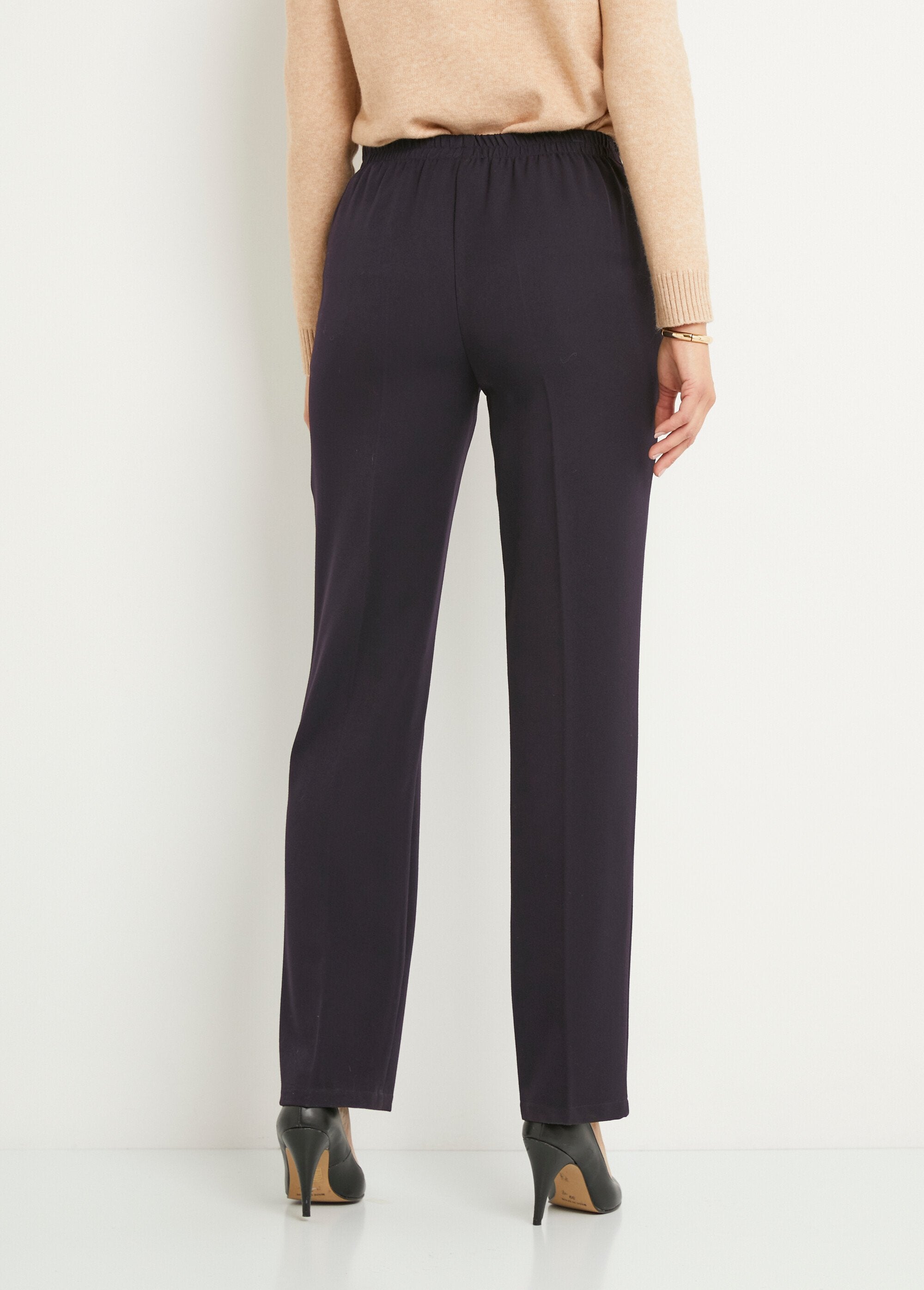 Straight_pants_with_semi-elasticated_waist_and_flat_stomach_Plain_plum_DO1_slim