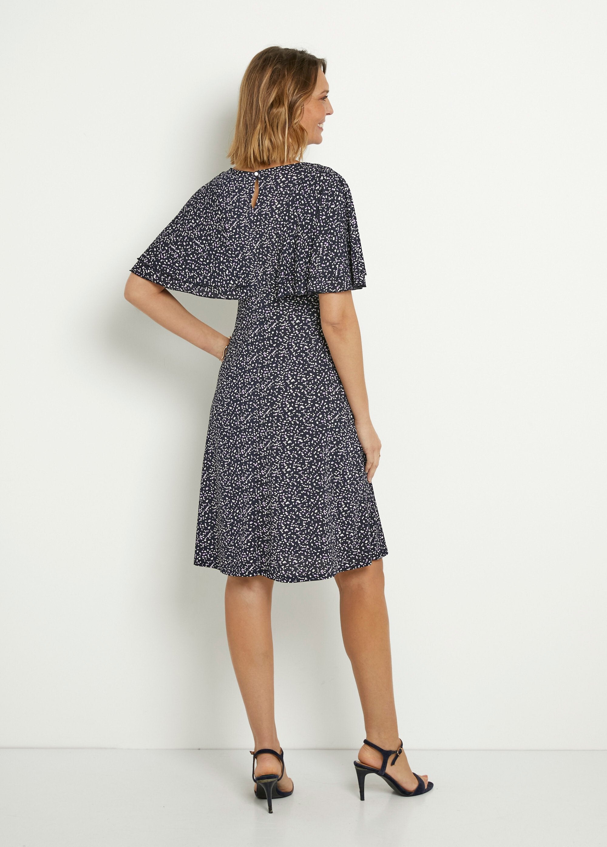 Polka_dot_dress_with_butterfly_sleeves_and_round_neck_Navy_and_lilac_DO1_slim