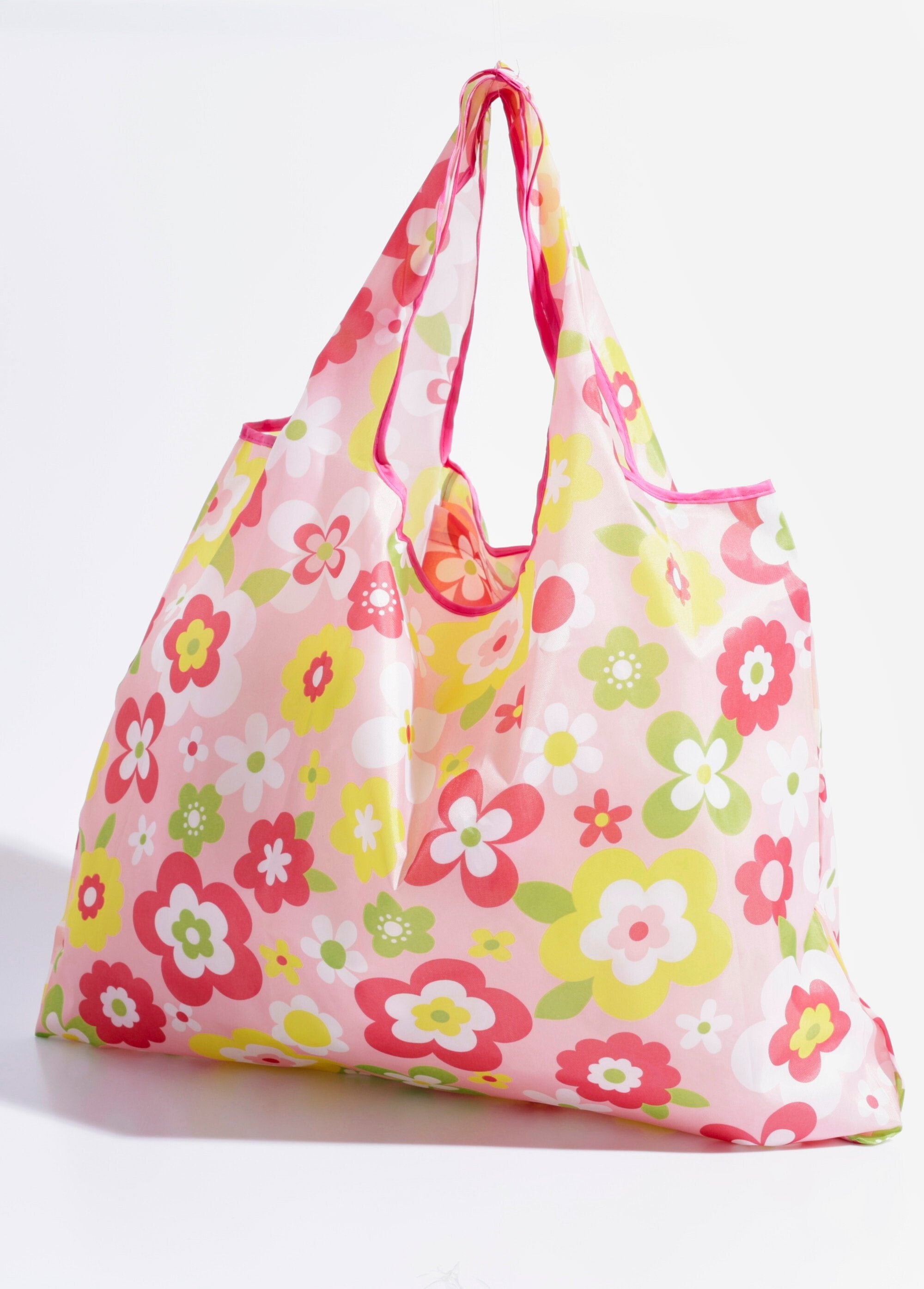 Durable_foldable_shopping_bag,_sixties_Multicolored_rose_FA1_slim