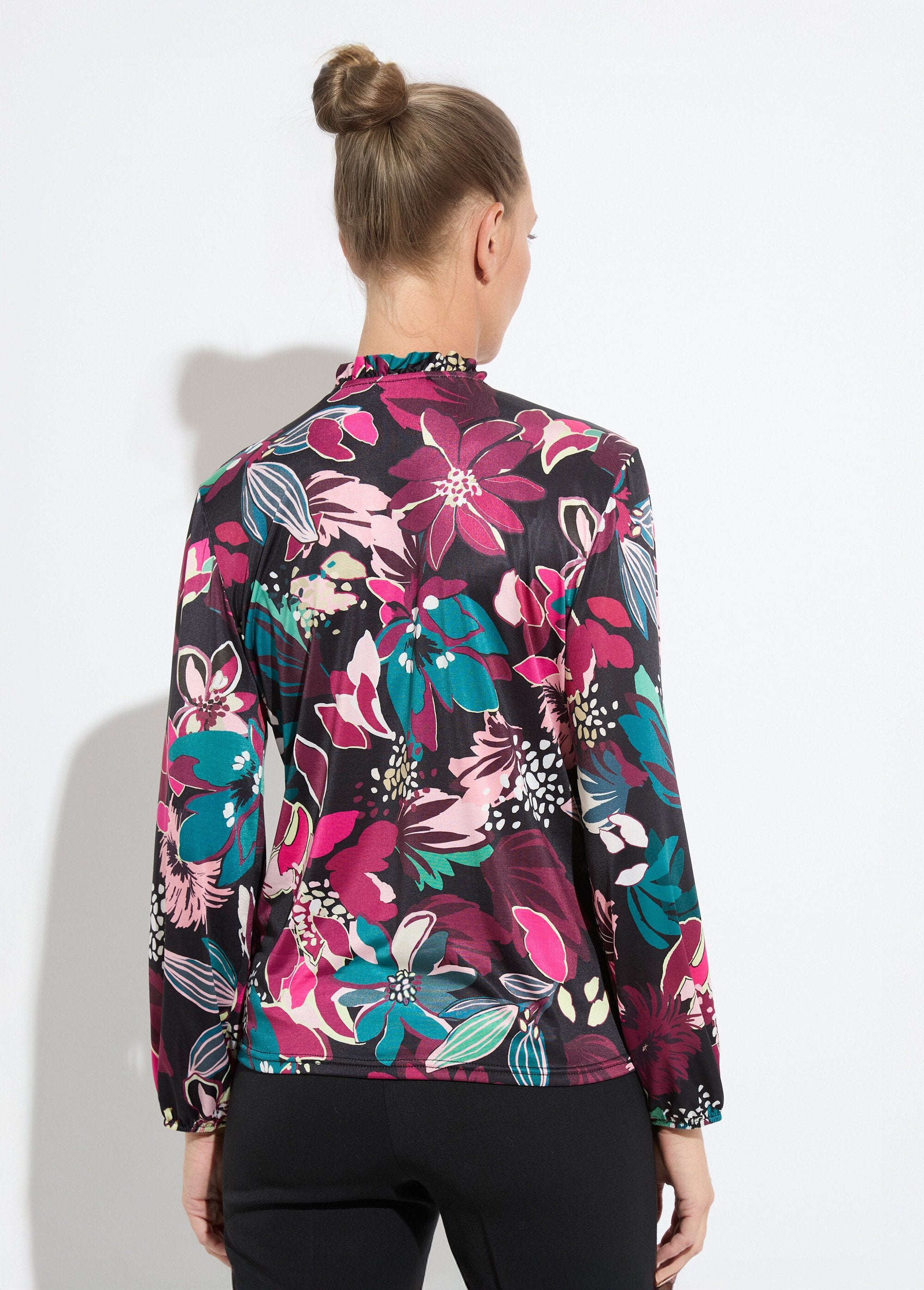 T-shirt_col_montant_imprimé_fleurs_Imprime_fuchsia_DO1_slim