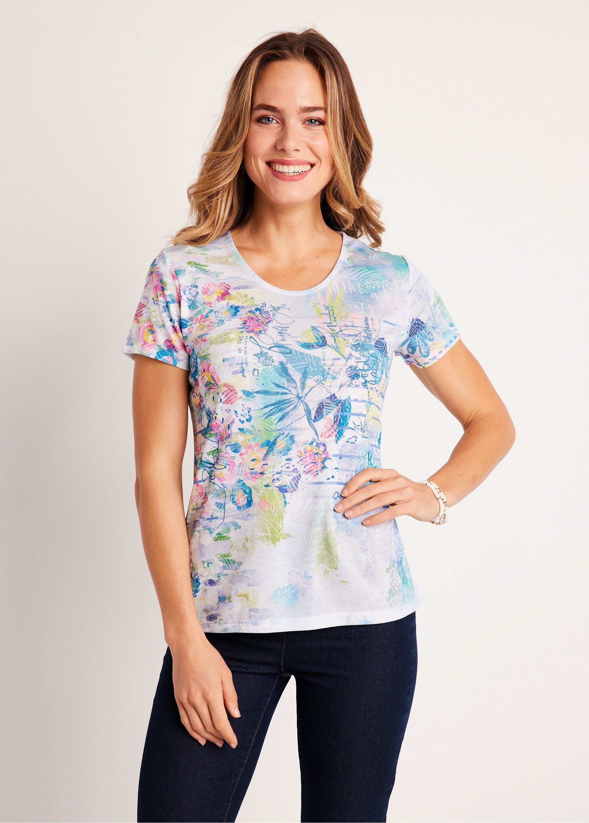 Floral_graphic_cropped_t-shirt_Multicolor_FA1_slim