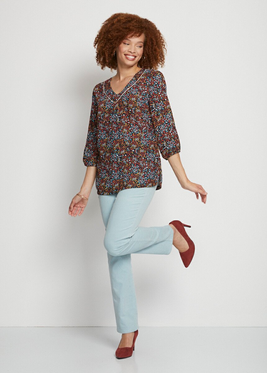 Plain_or_printed_V-neck_tunic_Multicolor_print_SF1_slim