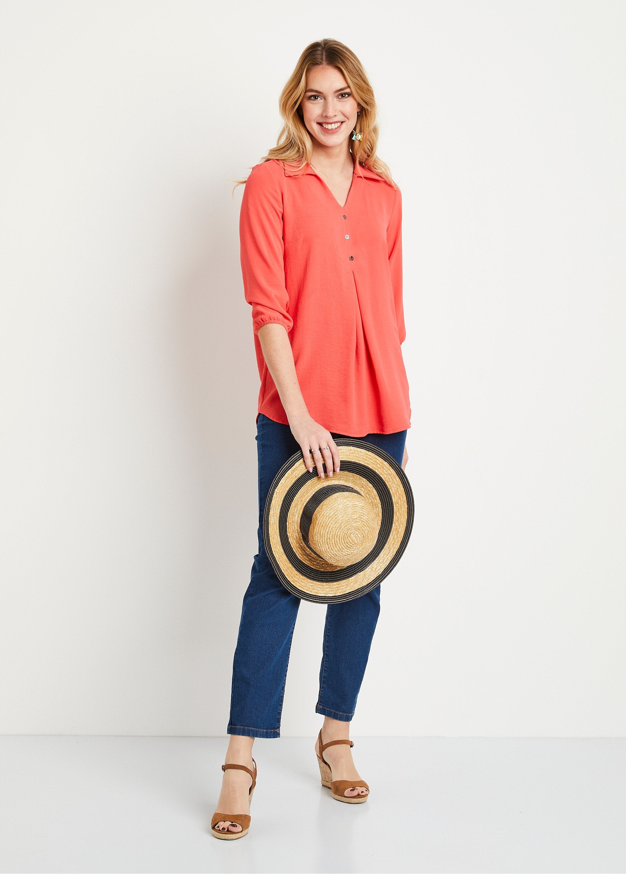 Long_plain_flared_tunic_Coral_SF1_slim