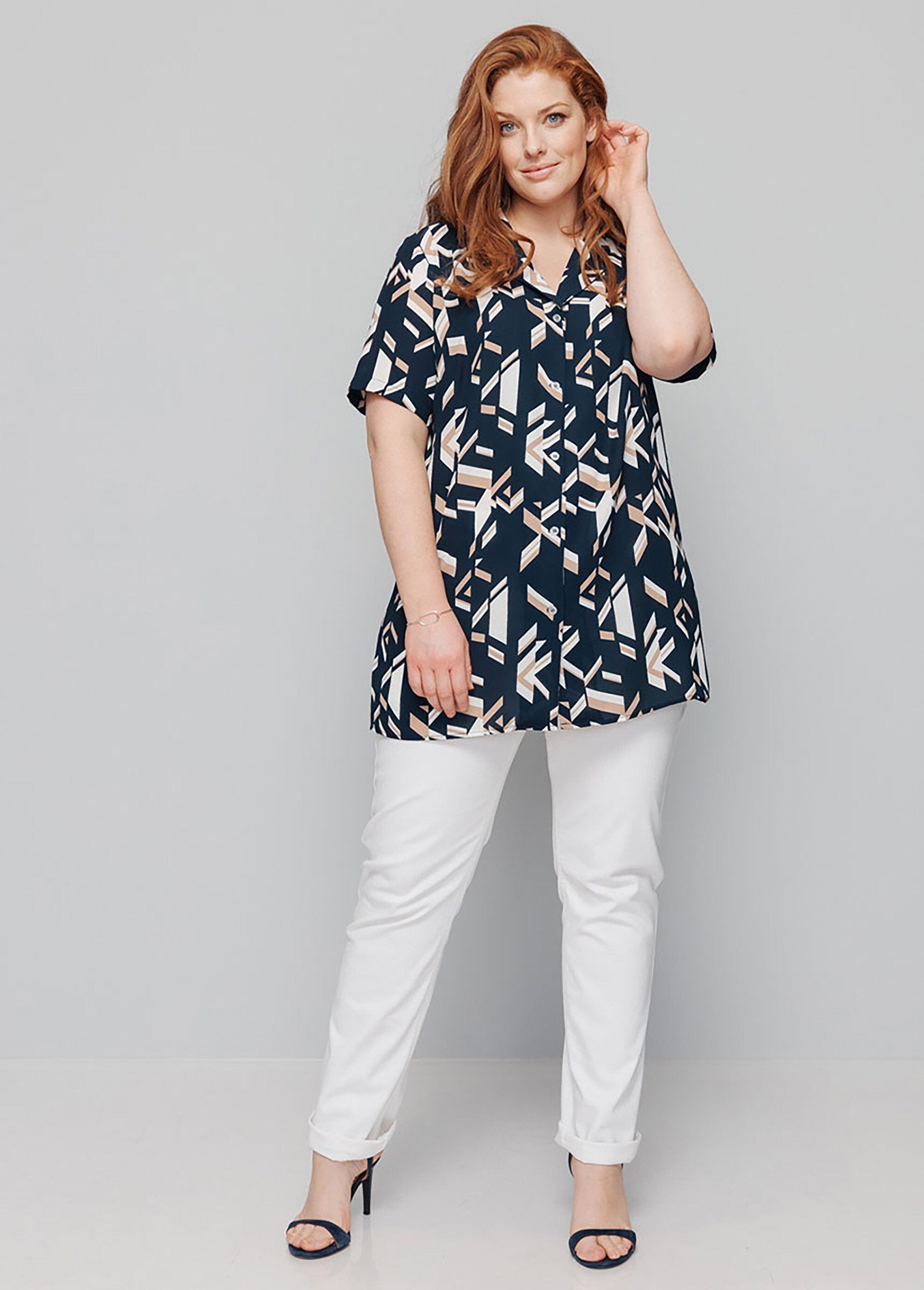 Long_printed_buttoned_tunic_Navy_and_sand_SF1_curvy