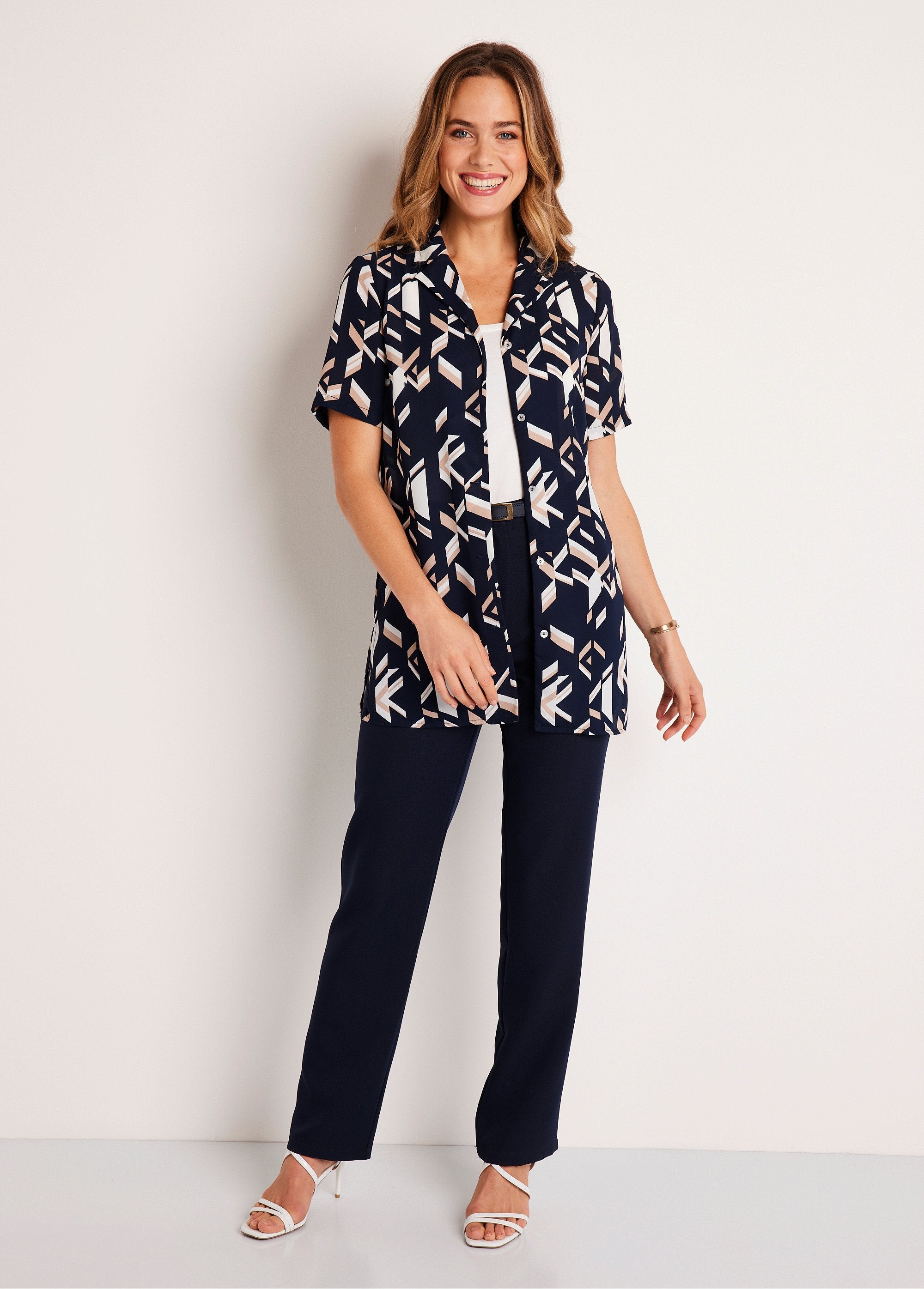 Long_printed_buttoned_tunic_Navy_and_sand_SF1_slim