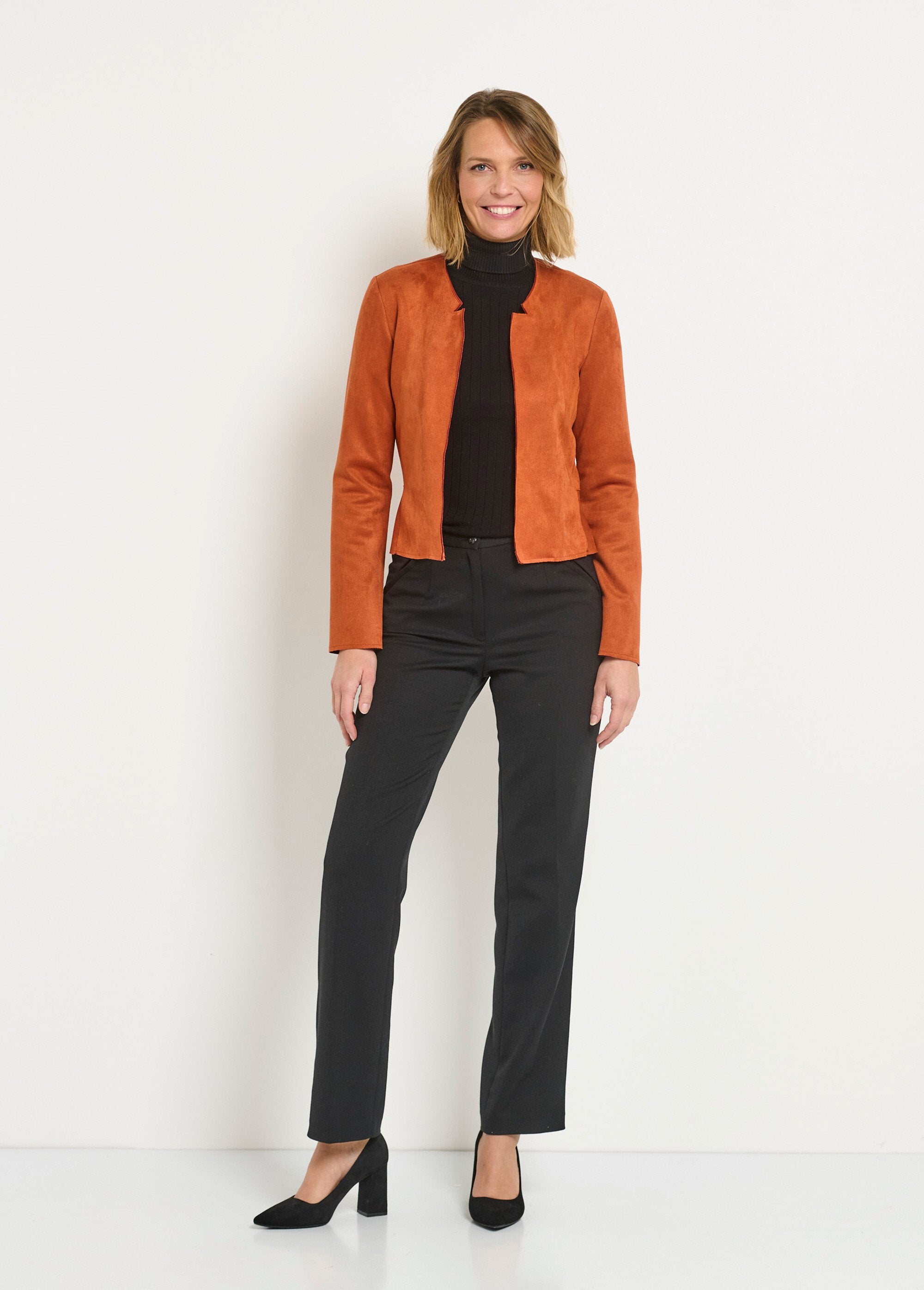 Short_suede_peplum_jacket_Rust_SF1_slim