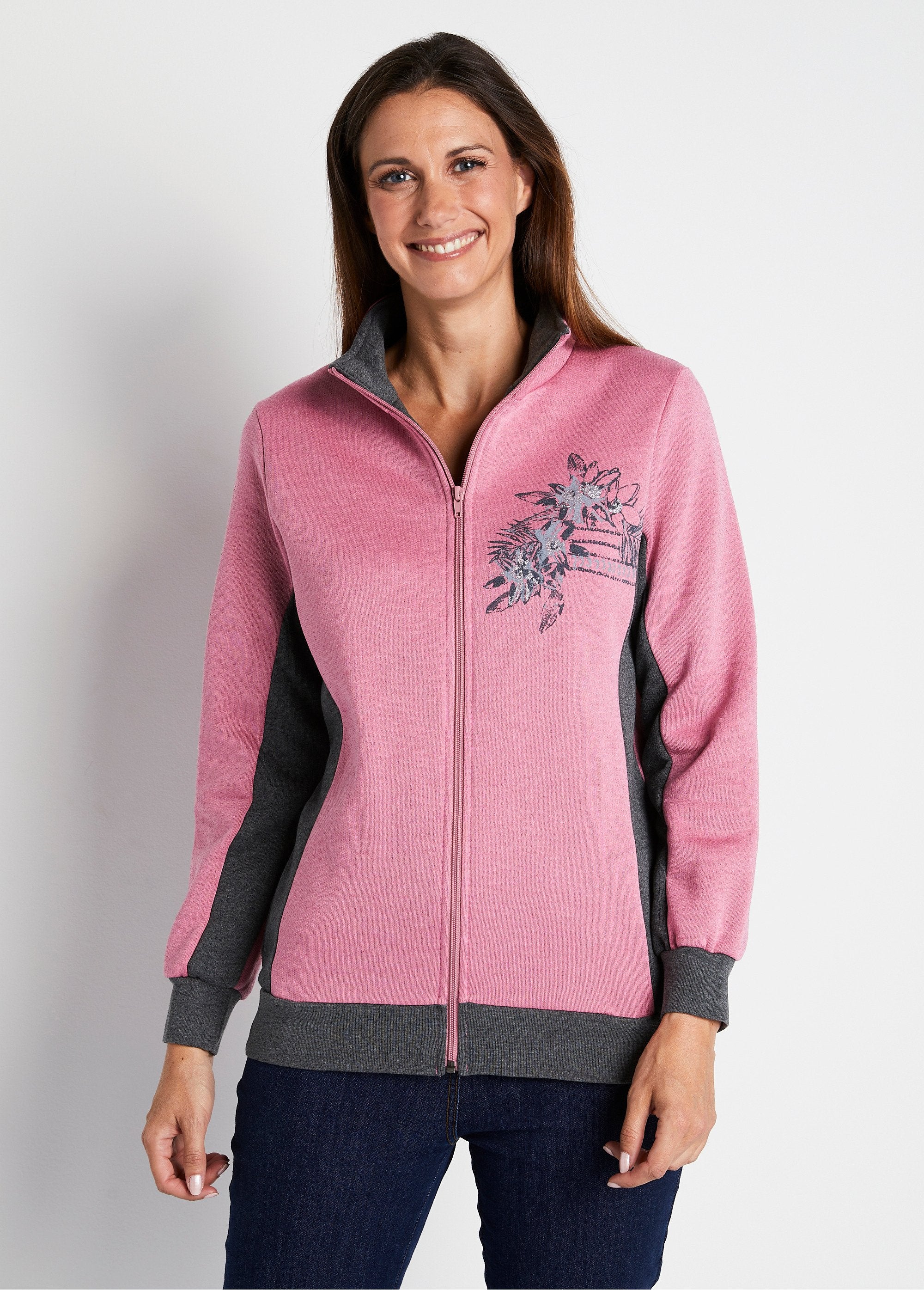 Glitter_zipped_fleece_jogging_jacket_Pink_and_gray_FA1_slim