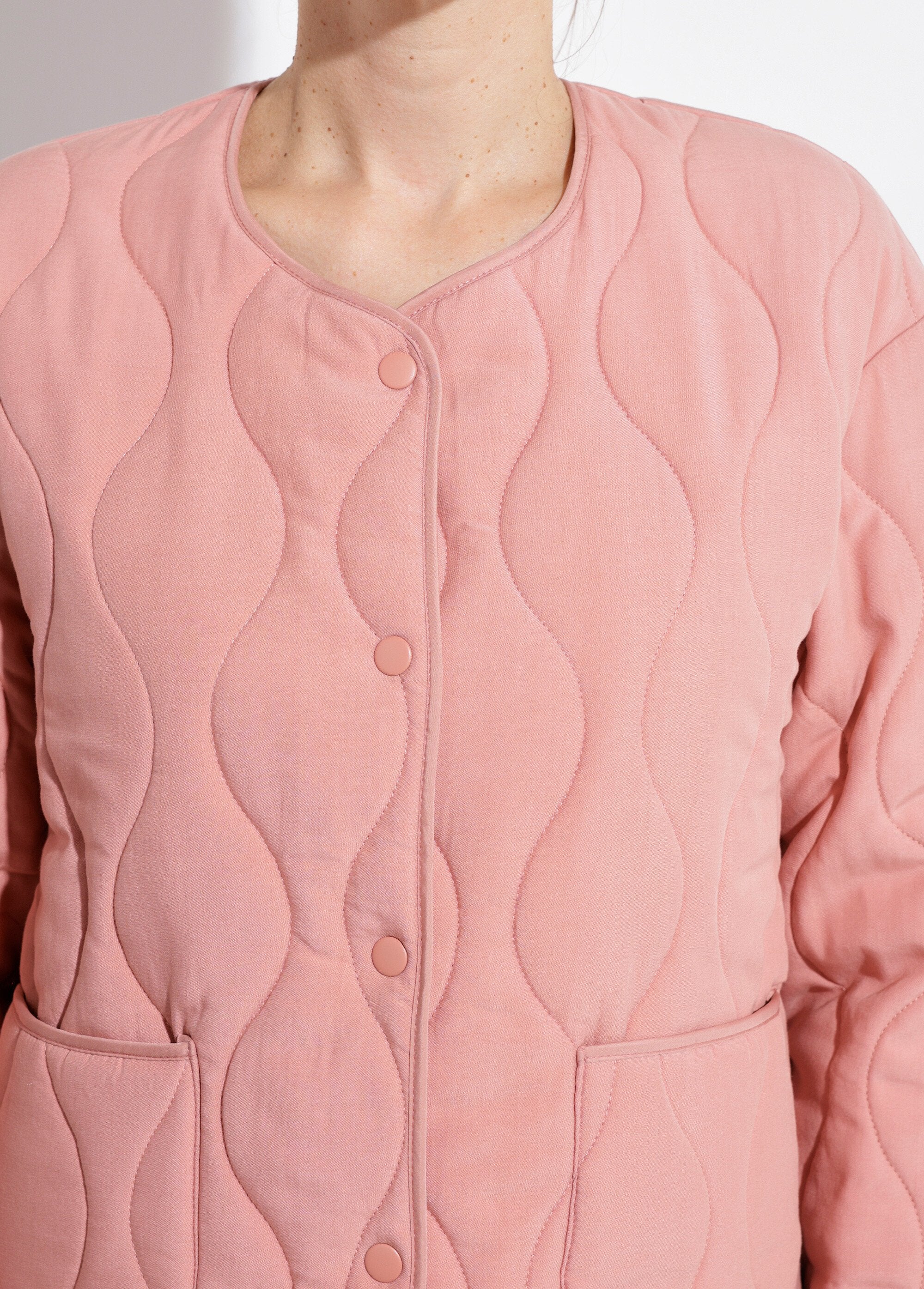 Veste_matelassée_zippée_sans_col_Terracotta_DE1_slim