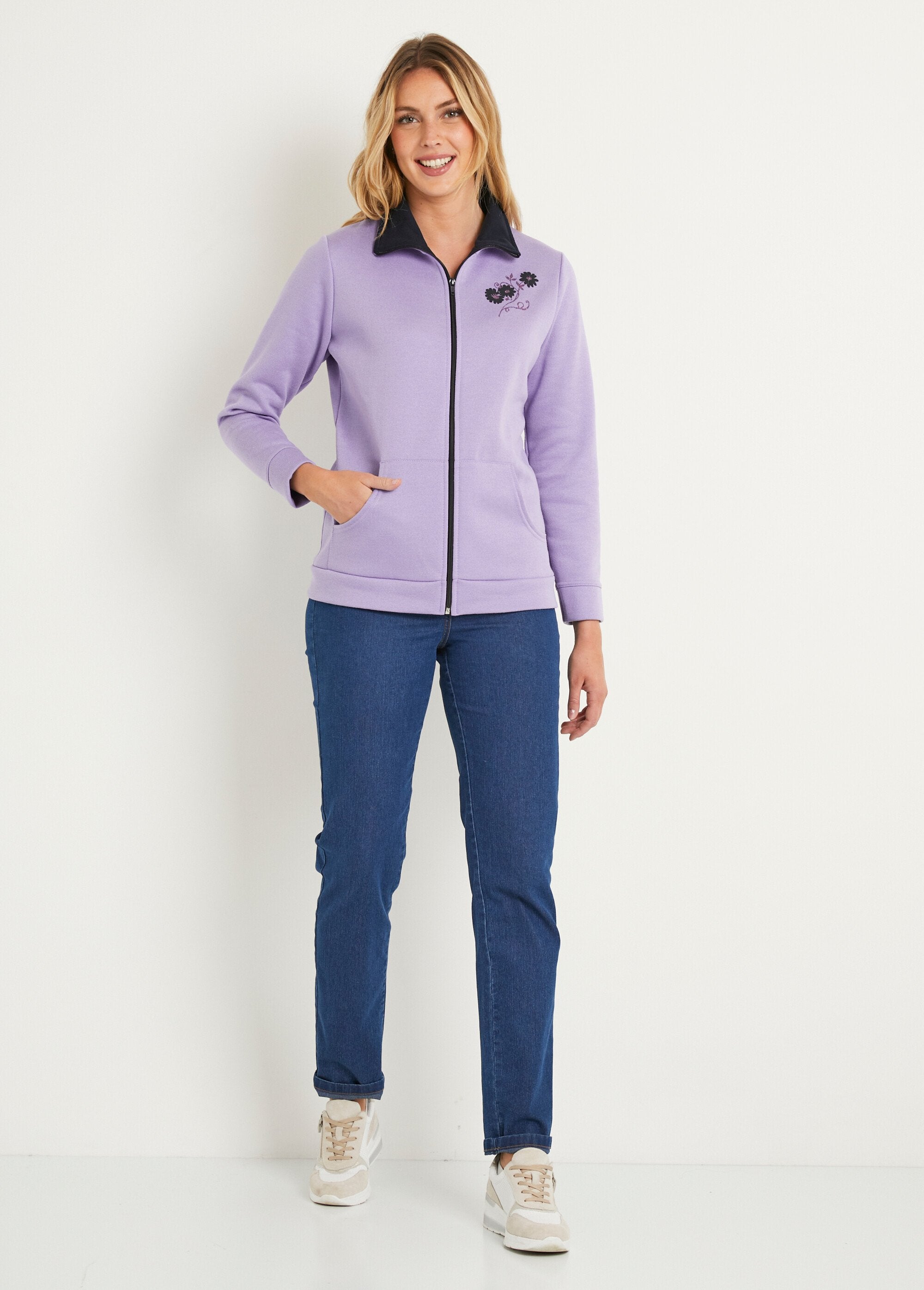 Embroidered_zipped_fleece_jacket_Lilac_and_navy_SF1_slim