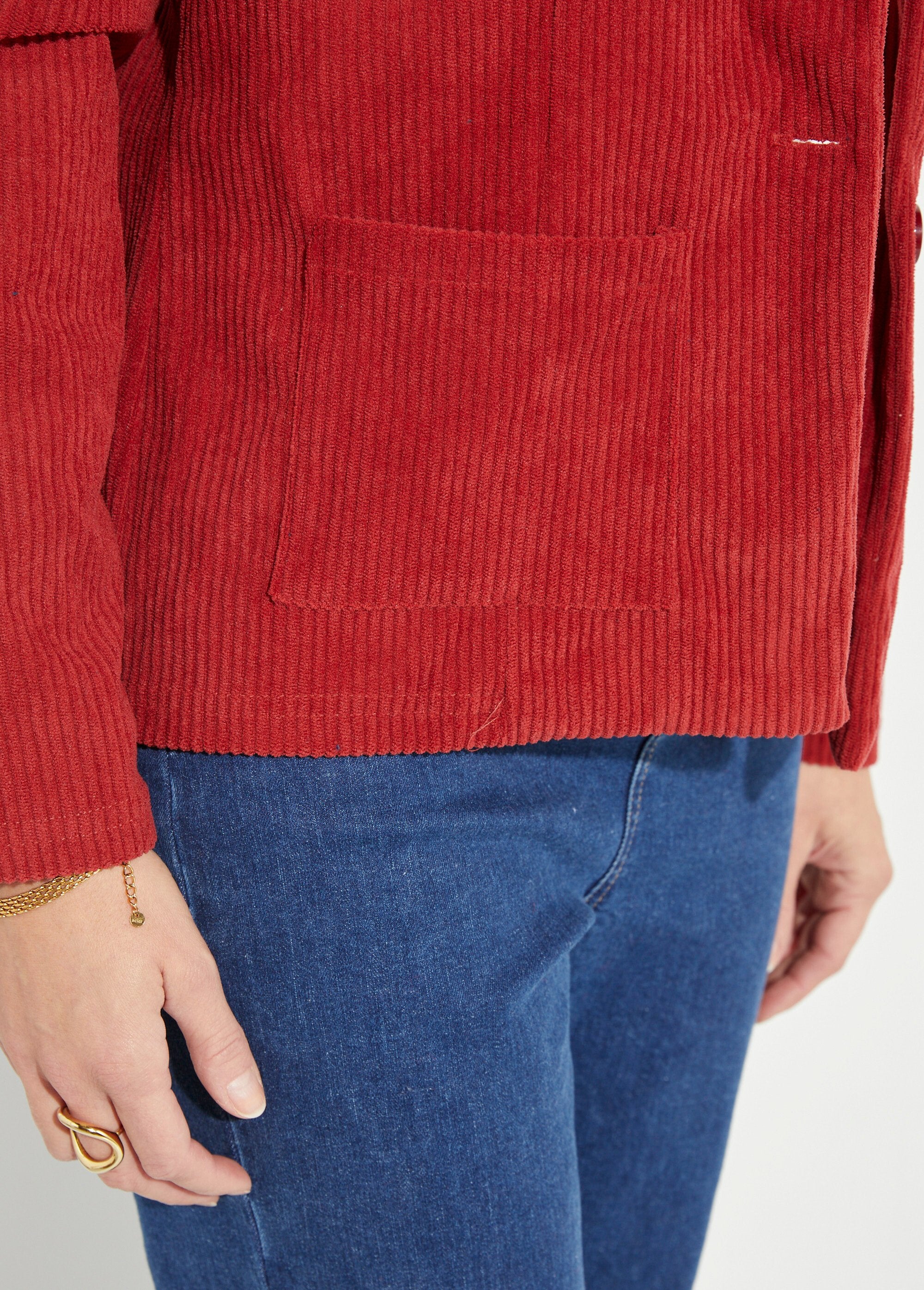 Wide-wale_corduroy_jacket,_tailored_collar_Brick_DE2_slim